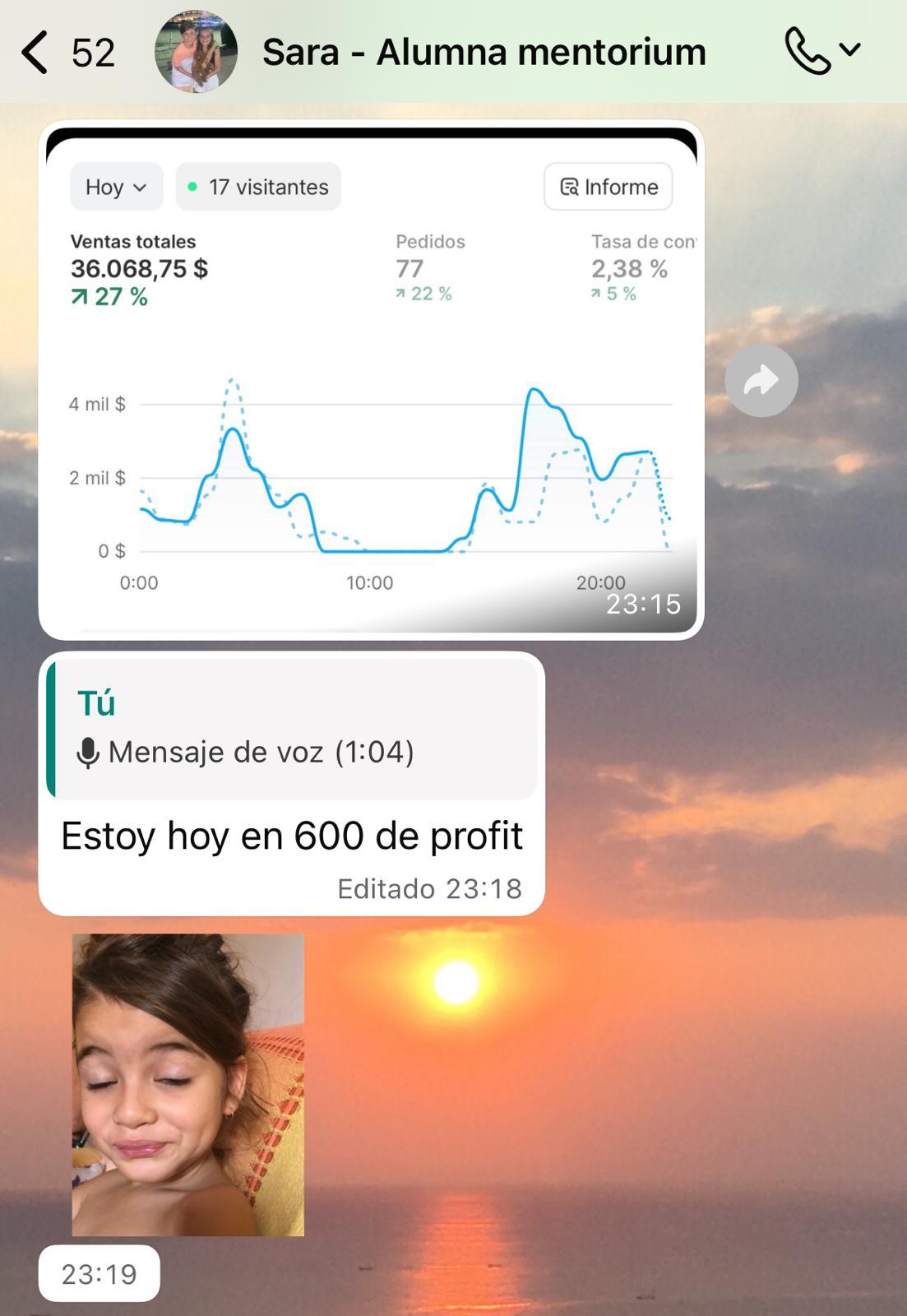 Testimonio WhatsApp 2